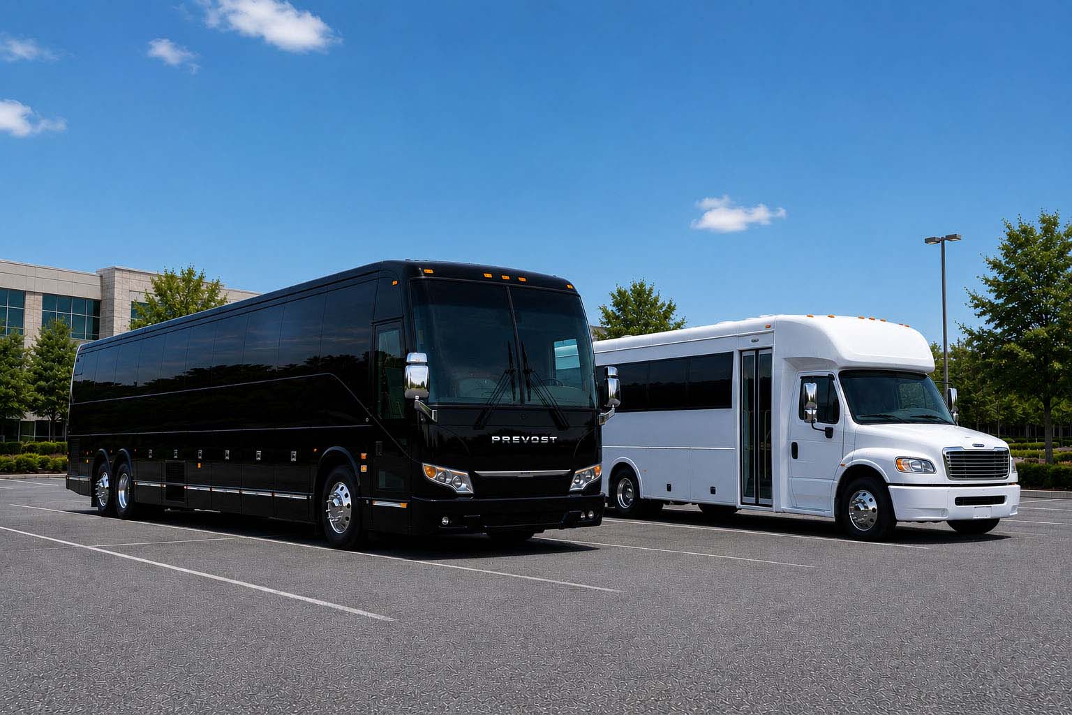 Charter bus rental in Carson, CA